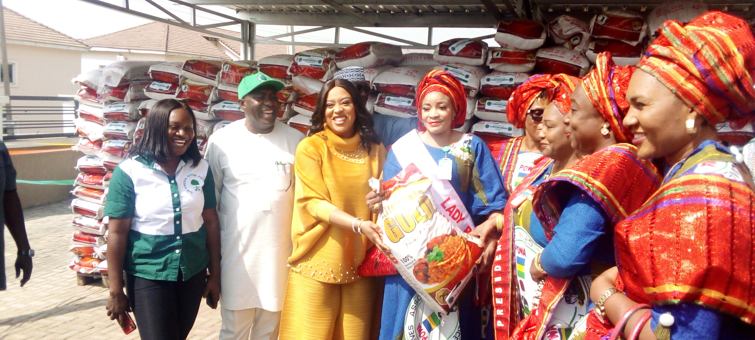 Christmas harvest for POWA as Emeka Offor Foundation donates 1200 bags