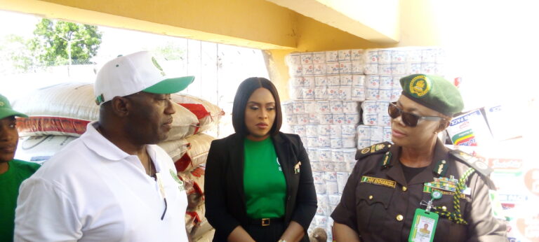 SEO Foundation feeds  prison inmates, donates hygienic materials