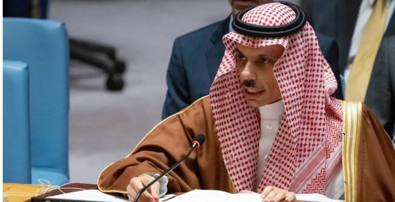 *Saudi Arabia Launches Global Initiative for Palestinian State