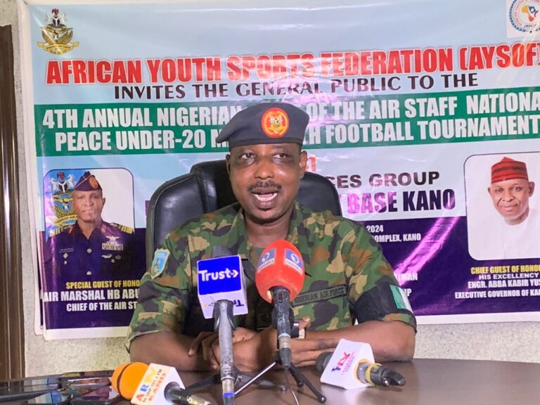 Nigeria Air Force boosting non-kinetic approach for promoting peace through sports