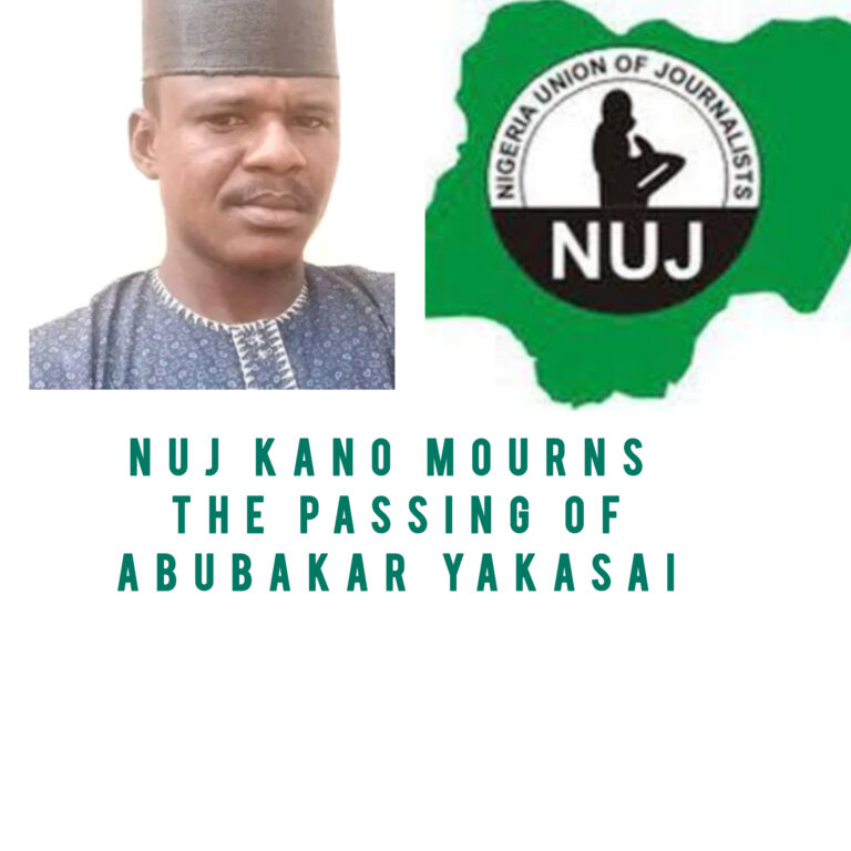 NUJ Kano mourns the passing of Abubakar Yakasai